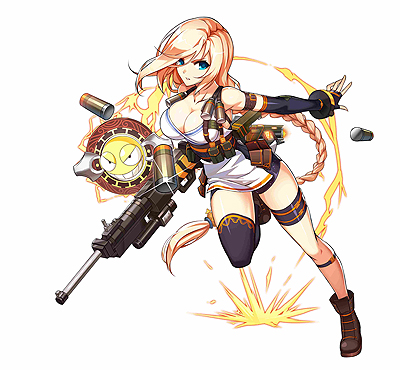 画像ギャラリー No.004のサムネイル画像 / 「ELSWORD」，ロゼが転職できる2次職/3次職のTHIRD LINE「ヴァルキリー」「フレイヤ」を本日実装。特殊武器と高い機動力がその魅力