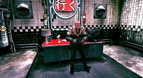 画像ギャラリー No.005のサムネイル画像 / Bethesda Softworksが「Rage」の最新ムービーを公開。火炎放射で攻撃を仕掛けるボスを相手に，クモ型セントリーボットなどを使って倒すのだ