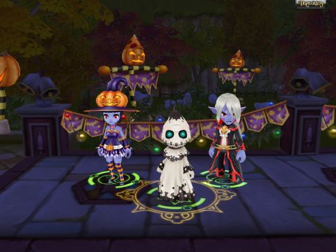 画像ギャラリー No.007のサムネイル画像 / 「ドラゴニカ」“お化けのランディ”に協力し,「ハロウィンの贈り物」を入手しよう