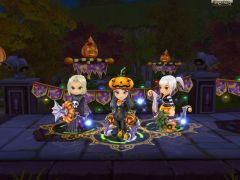画像ギャラリー No.009のサムネイル画像 / 「ドラゴニカ」“お化けのランディ”に協力し,「ハロウィンの贈り物」を入手しよう