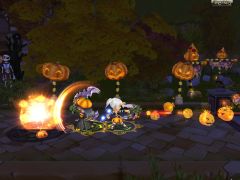 画像ギャラリー No.010のサムネイル画像 / 「ドラゴニカ」“お化けのランディ”に協力し,「ハロウィンの贈り物」を入手しよう