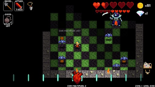 画像ギャラリー No.004のサムネイル画像 / インディーズゲームの小部屋：Room＃379「Crypt of the NecroDancer」
