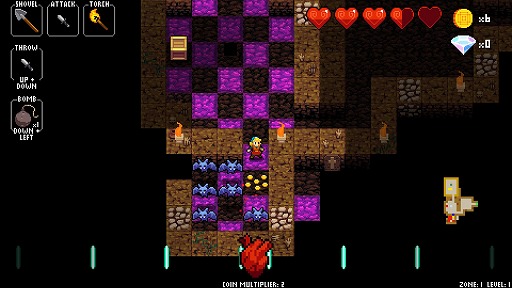 画像ギャラリー No.005のサムネイル画像 / インディーズゲームの小部屋：Room＃379「Crypt of the NecroDancer」