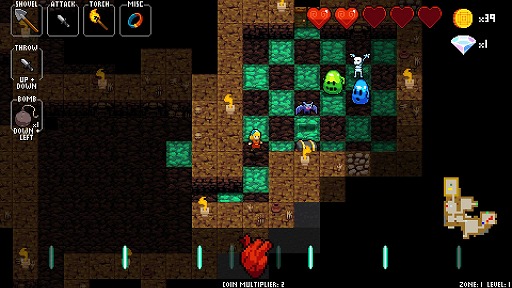 画像ギャラリー No.006のサムネイル画像 / インディーズゲームの小部屋：Room＃379「Crypt of the NecroDancer」