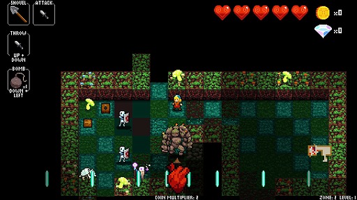 画像ギャラリー No.008のサムネイル画像 / インディーズゲームの小部屋：Room＃379「Crypt of the NecroDancer」