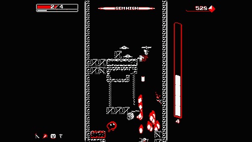 画像ギャラリー No.004のサムネイル画像 / インディーズゲームの小部屋：Room＃403「Downwell」