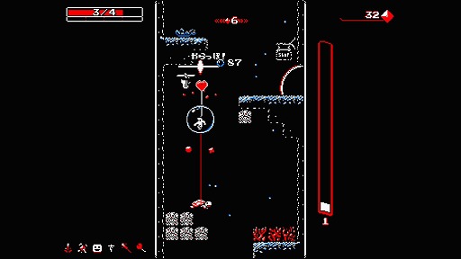 画像ギャラリー No.005のサムネイル画像 / インディーズゲームの小部屋：Room＃403「Downwell」