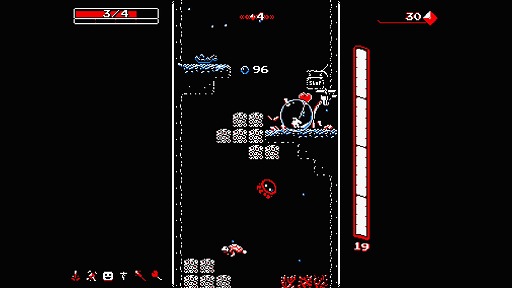 画像ギャラリー No.008のサムネイル画像 / インディーズゲームの小部屋：Room＃403「Downwell」