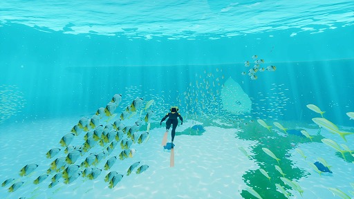 画像ギャラリー No.001のサムネイル画像 / インディーズゲームの小部屋:Room#443「ABZÛ」