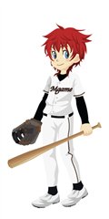 画像ギャラリー No.015のサムネイル画像 / エムゲームポータルの「MyA」，学生服や野球，悪魔などの衣装登場
