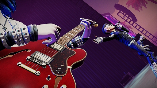 画像ギャラリー No.005のサムネイル画像 / バンドマンになり切るリズムアクション「STAGE TOUR」，新たに3曲を追加。Blur「Parklife」など収録決定曲は48曲に