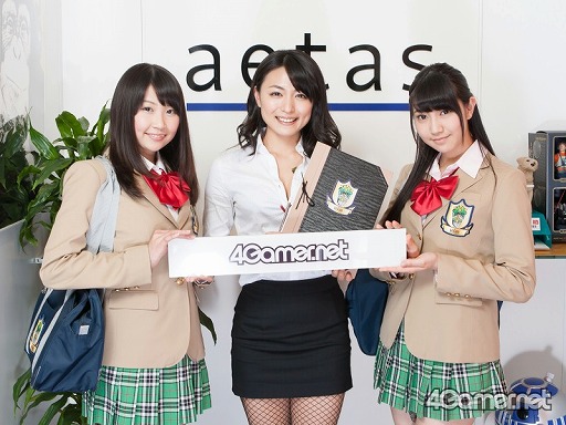 画像ギャラリー No.001のサムネイル画像 / 4Gamer編集部がウィロー学園に強制入学? 川村ゆきえ先生と生徒の吉田ゆいさん&木村 葵さんから授業を受けさせられてしまう事態に