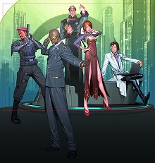 画像ギャラリー No.012のサムネイル画像 / ゲームポット,「EX MACHINA」試写会で「APPLESEED ONLINE CARD TACTICS」の情報を公開