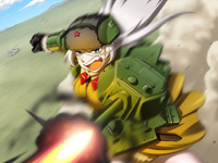 画像ギャラリー No.008のサムネイル画像 / システムソフト・アルファーの新作ストラテジーは萌え路線。 「萌え萌え2次大戦（略）」11月発売