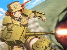 画像ギャラリー No.011のサムネイル画像 / システムソフト・アルファーの新作ストラテジーは萌え路線。 「萌え萌え2次大戦（略）」11月発売