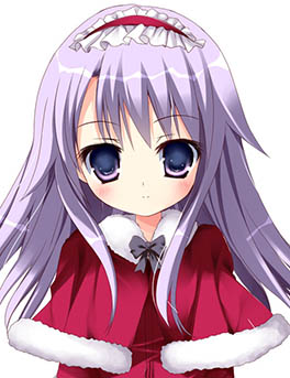 画像ギャラリー No.002のサムネイル画像 / 「桃色大戦ぱいろん」,ルーニャ・ラウラ-幼少期-とリヴァイアサン=レヴィのクリスマスverが登場