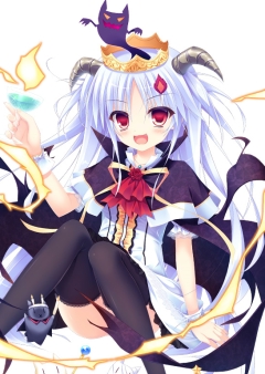 画像ギャラリー No.001のサムネイル画像 / 「桃色大戦ぱいろん+」，炎の精霊を操る悪魔「鈴木さん（悪魔の宴ver）」登場