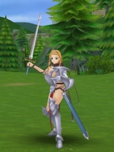 画像ギャラリー No.006のサムネイル画像 / 「アークサイン×クイーンズブレイド」第1弾,放浪の戦士「レイナ」が登場