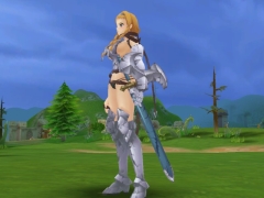 画像ギャラリー No.013のサムネイル画像 / 「アークサイン×クイーンズブレイド」第1弾,放浪の戦士「レイナ」が登場