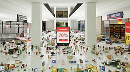 Black Friday Janitor: Clean the Whole Mall