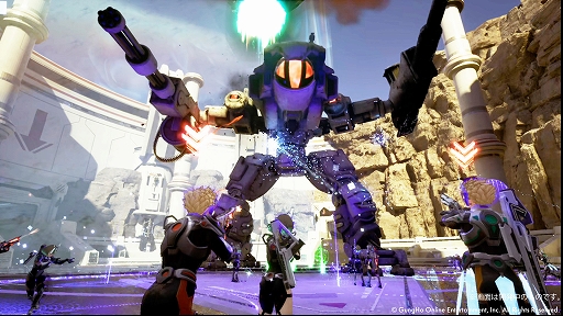 画像ギャラリー No.005のサムネイル画像 / 最大30人で挑む共闘弾幕シューター「B.L.U.E. NOVA」，2027年にSteamでリリース。基本プレイ無料のCo-op PvE