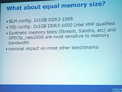 画像ギャラリー No.005のサムネイル画像 / Intel，Bloomfieldベンチマークのポイントを説明
