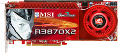画像ギャラリー No.002のサムネイル画像 / MSI,クロックアップ版のATI Radeon HD 3870 X2カードを発売