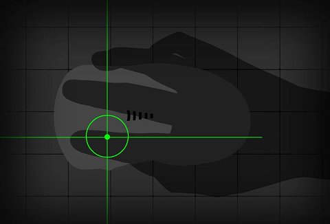 画像ギャラリー No.001のサムネイル画像 / 新型マウス「DRTCM15」のティザーサイト更新。マウスのシルエット＆センサーの位置が明らかに？