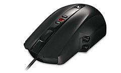 画像ギャラリー No.004のサムネイル画像 / 「X6 Keyboard」&「X5 Mouse」。実機展示された「SideWinder」の気になるところを担当者に確認
