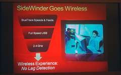画像ギャラリー No.021のサムネイル画像 / 「SideWinder X8 Mouse」詳報。穴のないスペックは,ゲーマー向けワイヤレスマウスの概念を変えるか?