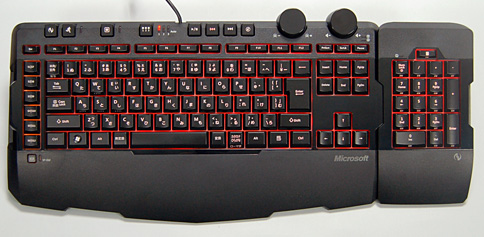 画像ギャラリー No.003のサムネイル画像 / 「SideWinder X6 Keyboard」ファーストインプレッション。多機能キーボードとしてのデキは良好