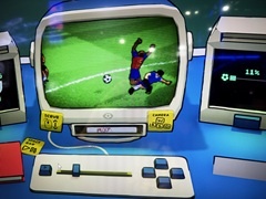 VARの判定はビデオテープとシールで!?　ブラジル発のサッカー審判ゲーム「Eye of the Match: The VAR Game」を試遊［TGS2026］