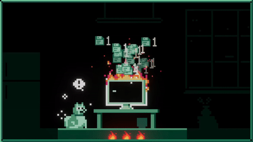 画像ギャラリー No.009のサムネイル画像 / 発売まで残り24時間のゲーム開発を，無理やり完遂完遂して見せる！放置型インクリメンタルゲーム「とにかく作り切ってリリース / It's Fine」，Steamで配信中