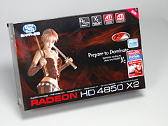 画像ギャラリー No.016のサムネイル画像 / 遅れてきたデュアルGPUカード，「ATI Radeon HD 4850 X2」のレビュー掲載