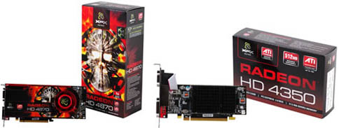 画像ギャラリー No.001のサムネイル画像 / XFX製ATI Radeonカードが日本上陸,まずはHD 4870&HD 4350から