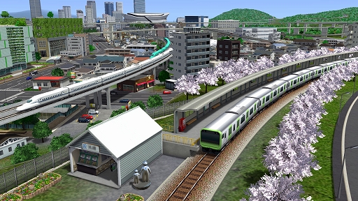 画像ギャラリー No.002のサムネイル画像 / 「A列車で行こう9 PRIME LINE」,12月10日発売。自由な曲率の線路や最大16両編成,カーブ駅など大幅進化を遂げたA9最新作