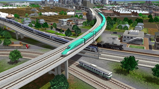 画像ギャラリー No.004のサムネイル画像 / 「A列車で行こう9 PRIME LINE」,12月10日発売。自由な曲率の線路や最大16両編成,カーブ駅など大幅進化を遂げたA9最新作