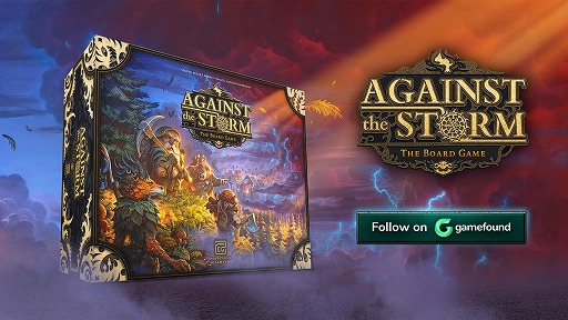 画像ギャラリー No.001のサムネイル画像 / 「Against the Storm」がボードゲーム化決定。7種族が力を合わせて嵐に立ち向かう協力型重量級ゲームに。クラファンは2027年5月開始