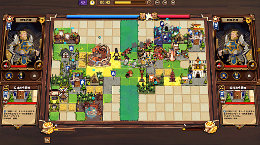 画像ギャラリー No.004のサムネイル画像 / カード構築に非同期オートチェスの「Kingdoms Assemble」,Steamでプレイテストが開催中。審査なしで誰でも参加でき,期間は10月3日まで