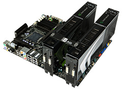 画像ギャラリー No.004のサムネイル画像 / GeForce 9800 GX2のQuad SLIは究極のハイエンドゲーム環境たり得るか？