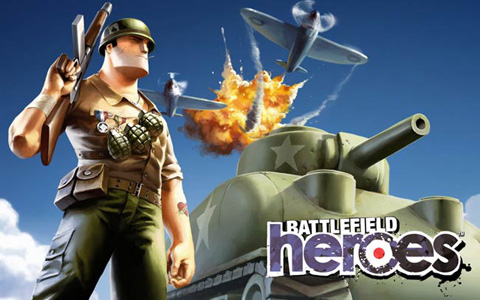 画像ギャラリー No.001のサムネイル画像 / 「Battlefield Heroes」，テスター登録者へβキーを送付