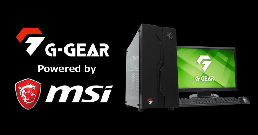 画像ギャラリー No.001のサムネイル画像 / G-GEAR,MSIコラボのゲーム開発者向け「Unity」推奨PCを発売