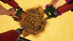 画像ギャラリー No.002のサムネイル画像 / 「A Game About Digging A Hole Together」，年内にリリース。100万本以上を売り上げた穴掘りゲームの続編で，最大4人の協力プレイに対応