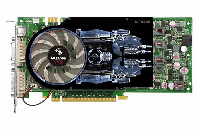 画像ギャラリー No.001のサムネイル画像 / Leadtek,OC版やメモリ1GB版など独自仕様の9600 GTカード×3