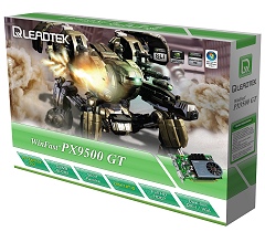 画像ギャラリー No.001のサムネイル画像 / Leadtek，GeForce 9500 GT搭載グラフィックスカード発売