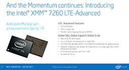 画像ギャラリー No.013のサムネイル画像 / Intel,Silvermont世代のスマホ向けSoC「Atom Z3400/Z3500」を発表。Snapdragon 800やApple A7をしのぐ性能をアピール
