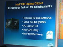 画像ギャラリー No.003のサムネイル画像 / ［COMPUTEX 2008＃14］Intel，「Intel 4」チップセットを正式発表し，最終仕様を公開