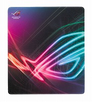 画像ギャラリー No.002のサムネイル画像 / ASUS,縦に長く横に短いユニークな形状の布系マウスパッド「ROG Strix Edge」