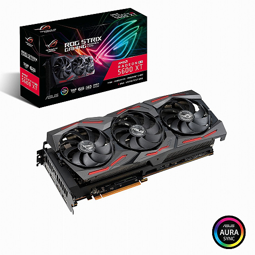 画像ギャラリー No.001のサムネイル画像 / ASUS独自の3連ファンを搭載するRX 5600 XTカードが発売に