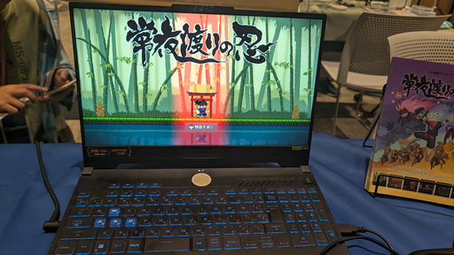 画像ギャラリー No.001のサムネイル画像 / クナイを足場に，時間を止めて道を開く。2D探索型アクション「常夜渡りの忍」の手触りのよさはどう生まれるのか［OIGS2026］